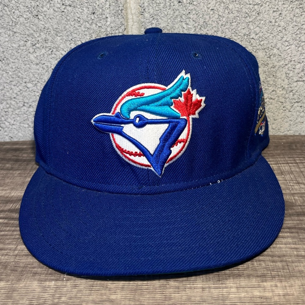 New Era 59FIFTY Toronto Blue Jays 1993 World‎ Series Blue Fitted Hat Size 7